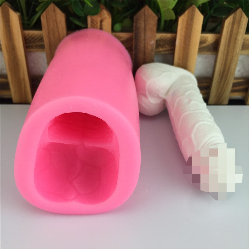 DIY Silicone Mold for Chocolate Decoration, Pink, 12.5x7.5x6.5CM