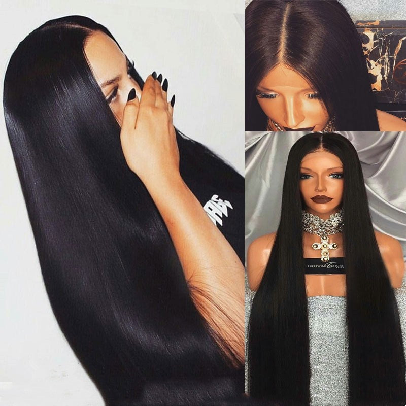 High Quality Large Straight Lace Wigs for Women - Multiple Lengths