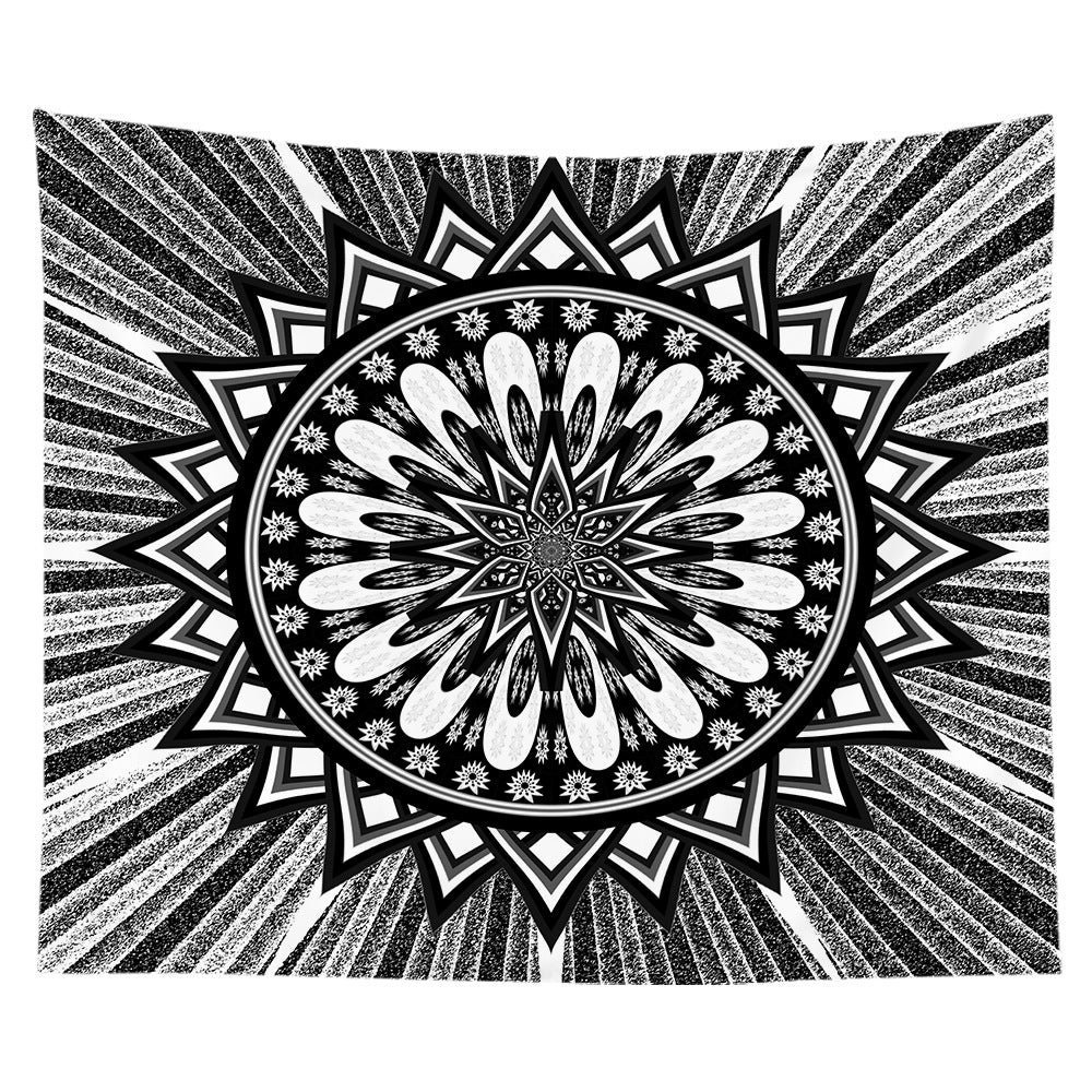 Abstract Art Wall Tapestry for Home Decor - Wind Pattern Fabric Hanging