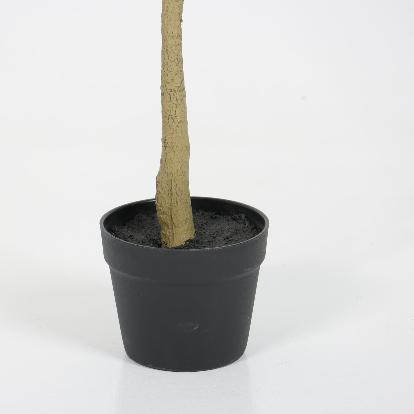 6ft Artificial Olive Tree - Realistic Faux Potted Plant in Black Pot