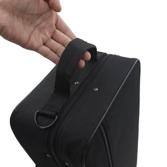 Small Waterproof Oxford Cloth Case for Musical Instruments - Black