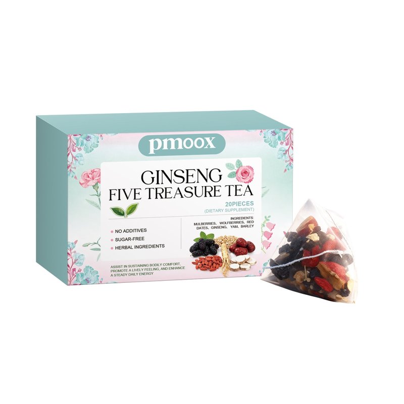 Herbal Health Tea Bags - Mulberry, Ginseng & Goji - 20 Count