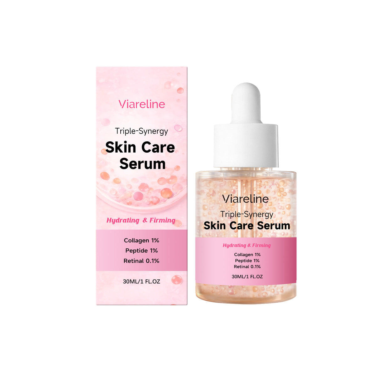 Firming Moisturizing Liquid for Face - 30ml Collagen & Retinol Serum