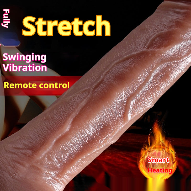 Automatic Retractable Vibrator Masturbation Device for Women