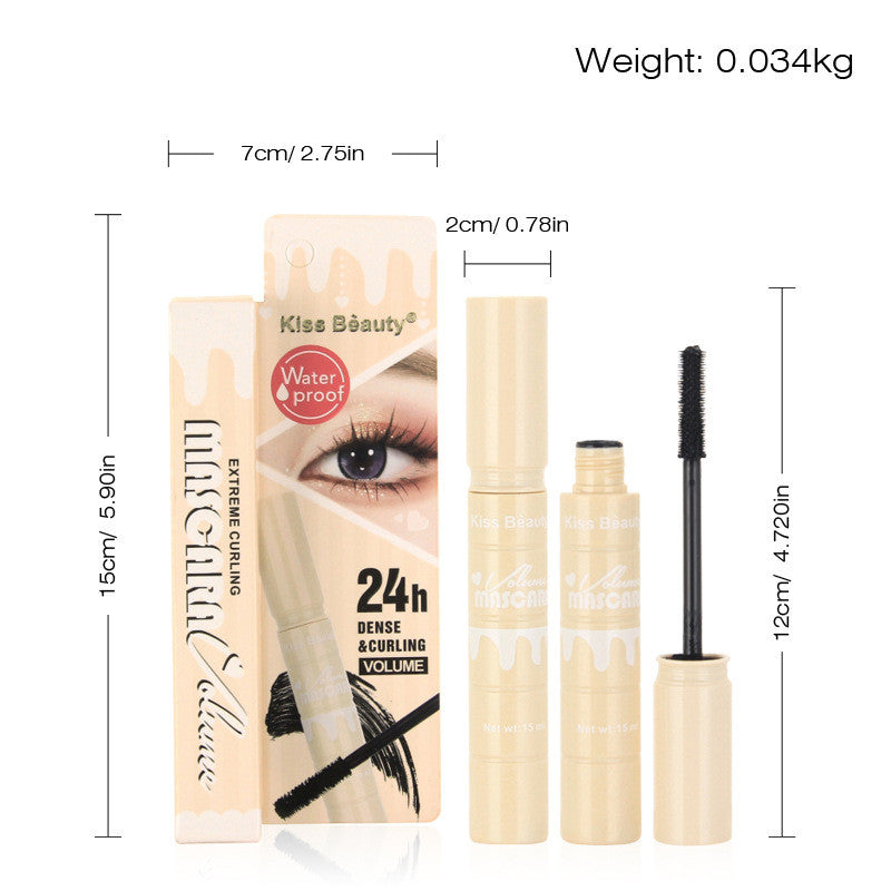 Waterproof Long Curling Mascara - Thick & Volumizing, Black