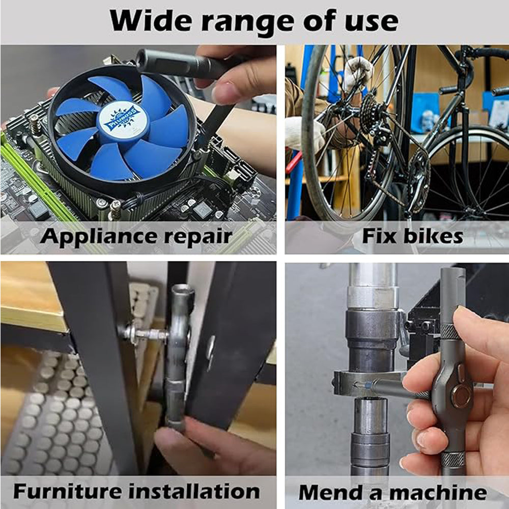 24-in-1 DIY Screwdriver Set with Magnetic Bits & Portable Case – Home Repair Tools