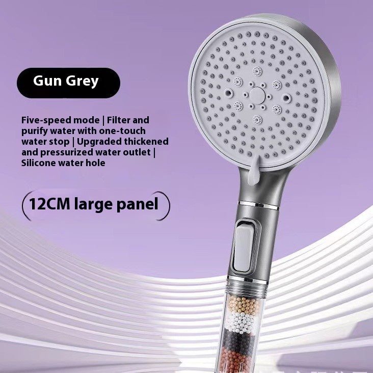 Adjustable Shower Nozzle Filter Spray for Bathroom Household