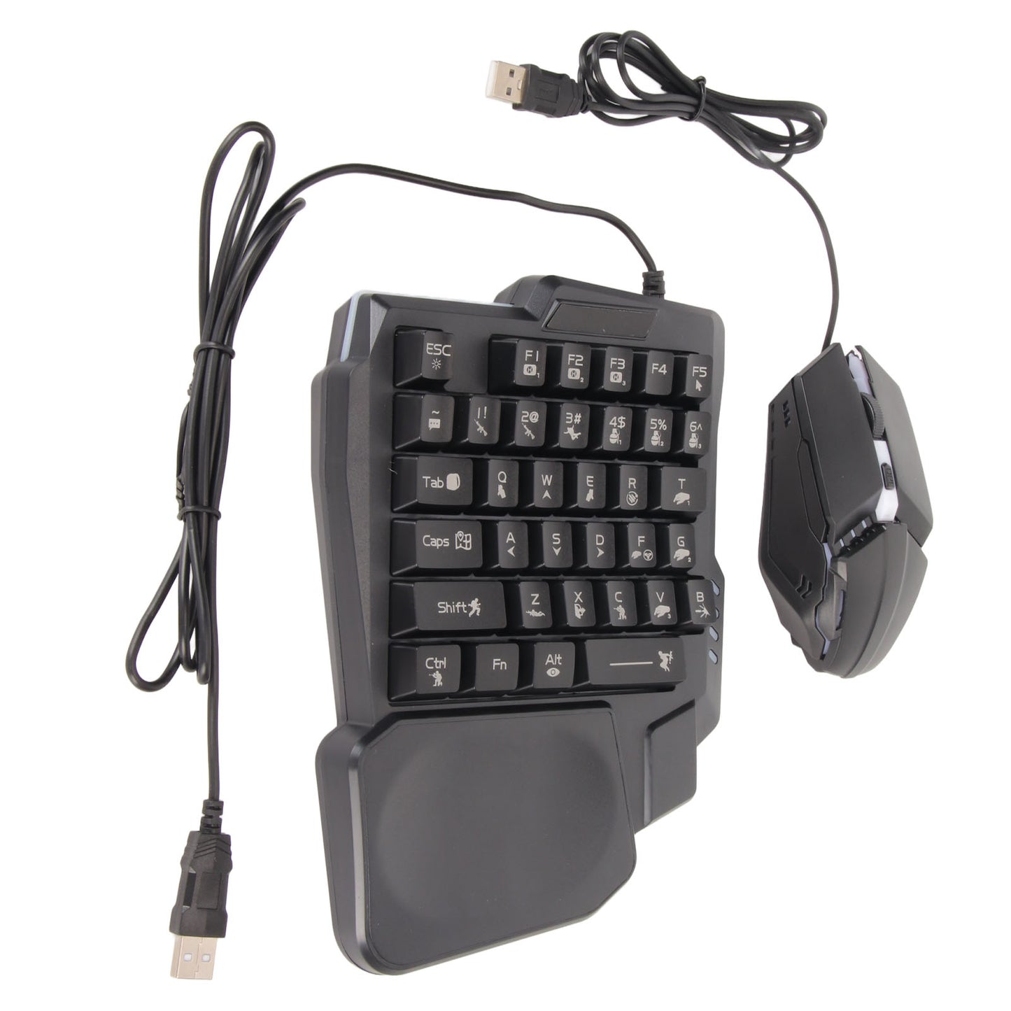RGB Gaming Keyboard and Mouse Combo for Mobile Gaming