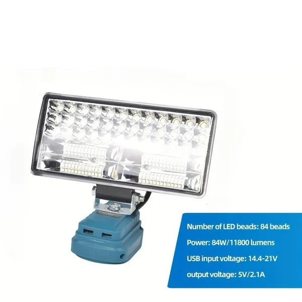 84 LED Work Light Portable Hand Tool for Car Repair Outdoor Camping