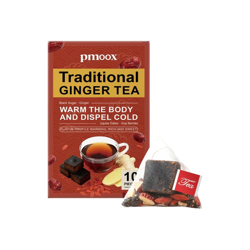 Ginger Tea with Red Dates & Brown Sugar - 10 Pieces
