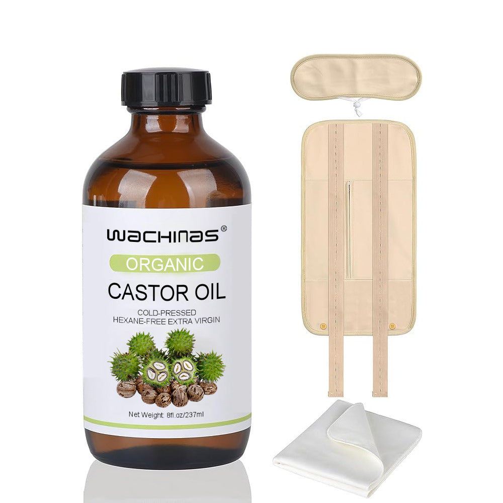 Organic Castor Oil Cold Pressed 237ml