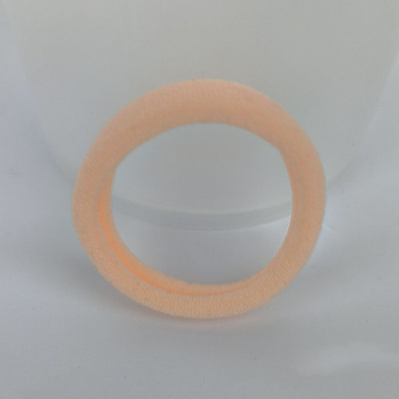 Bulk Veggie Ring Head Rope - Natural Knitted Hair Accessory - Multiple Colors