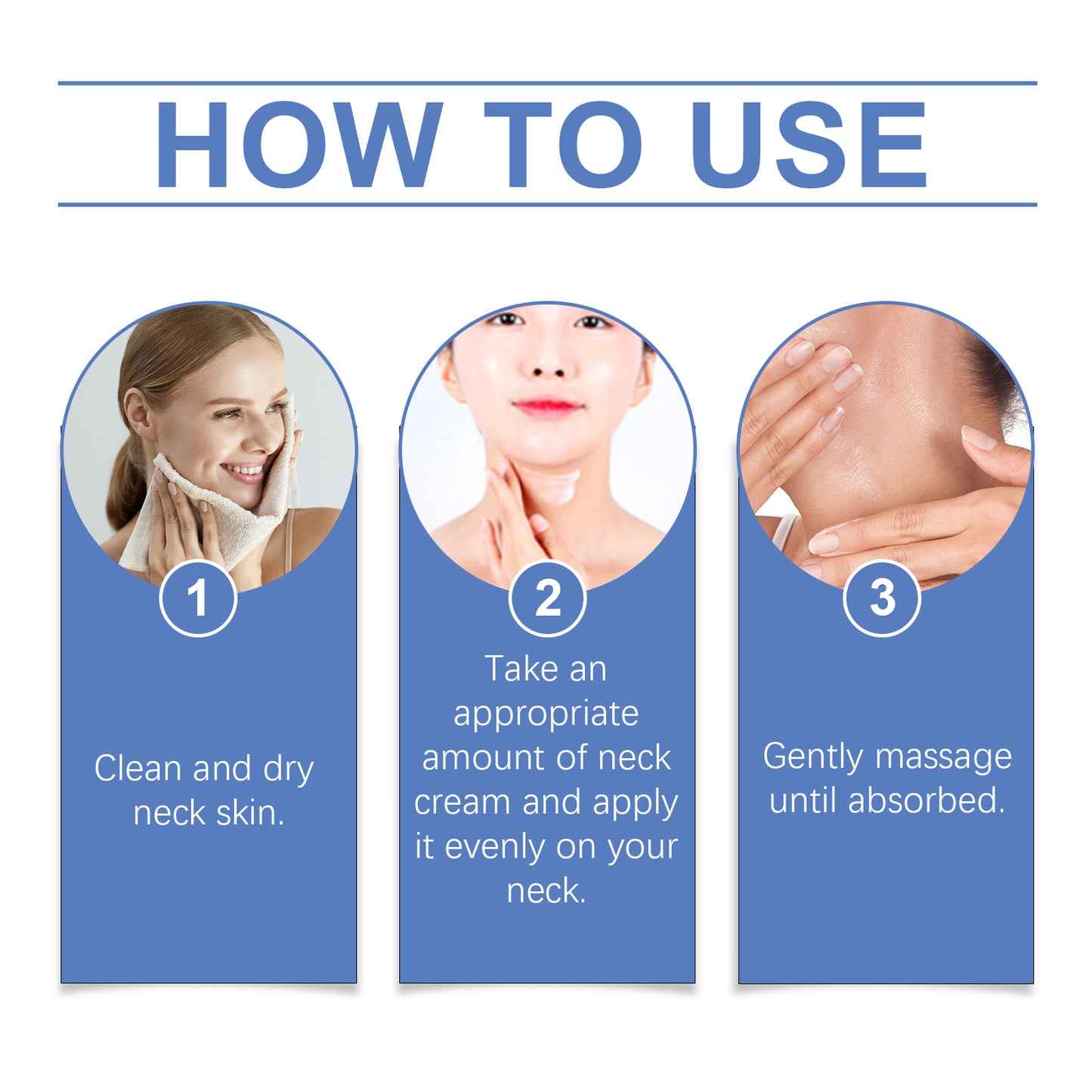 Firming Neck Cream - Moisturizing Anti-Aging Skin Care for Neck Lines