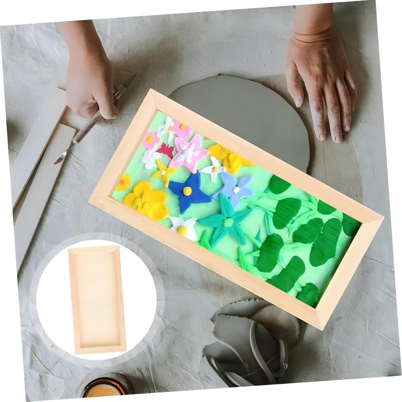 20-Piece Premium Pine Art Panels - Thick & Durable Blank Surfaces