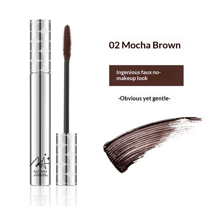 Waterproof Voluminous False Eyelashes - Curling & Lengthening Mascara, Natural Curl, Quick-Drying