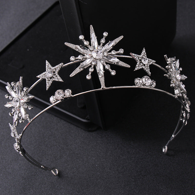 Double-Layer Rhinestone Hairband