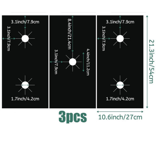 High Temperature Resistant Gas Stove Cleaning Mat - Kitchen Protection Pad