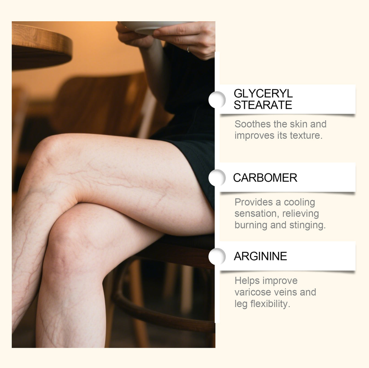 Leg Soothing Cream with Bee Venom – 100g