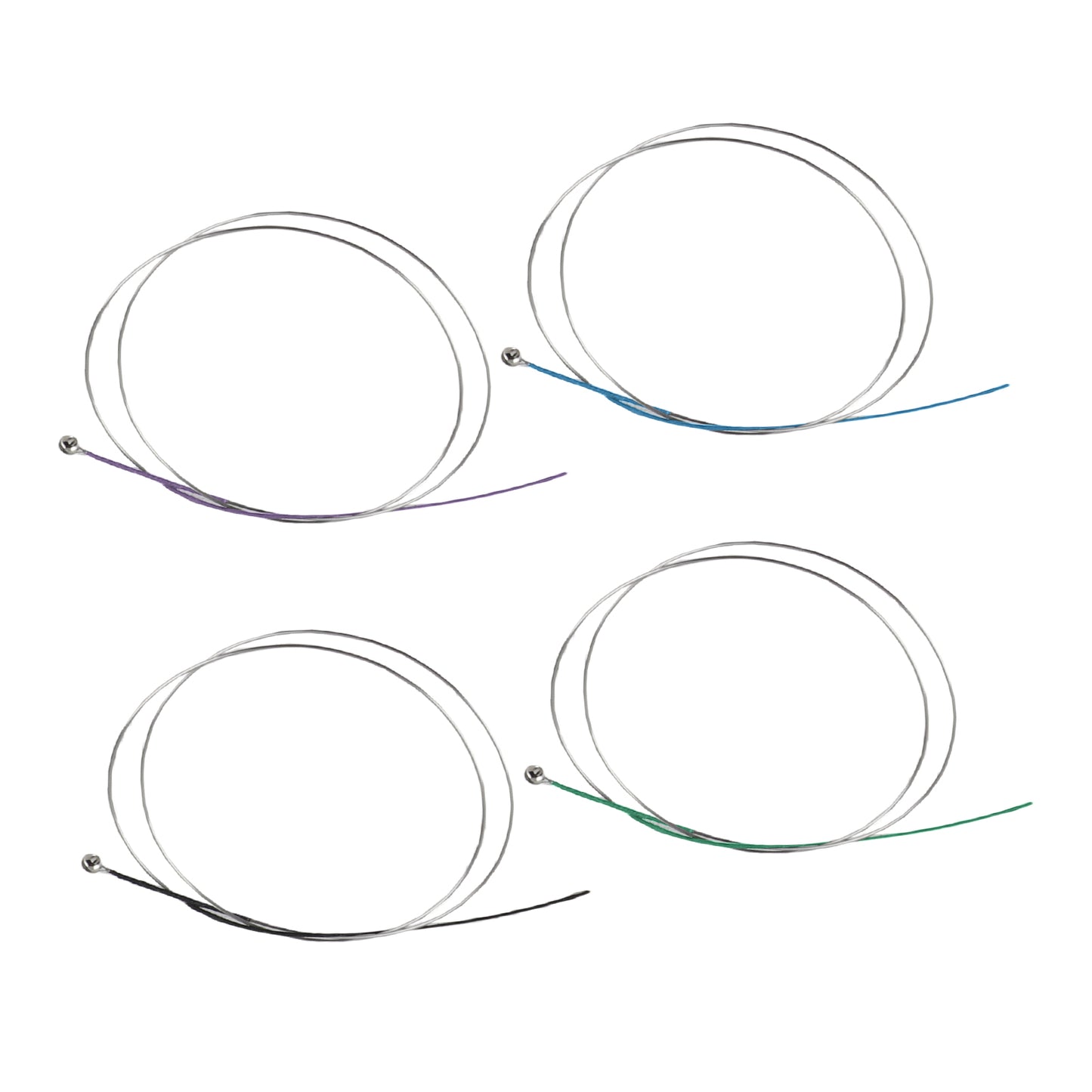 High Quality Violin Strings Set for 3/4 & 4/4 Violins - G, D, A, E