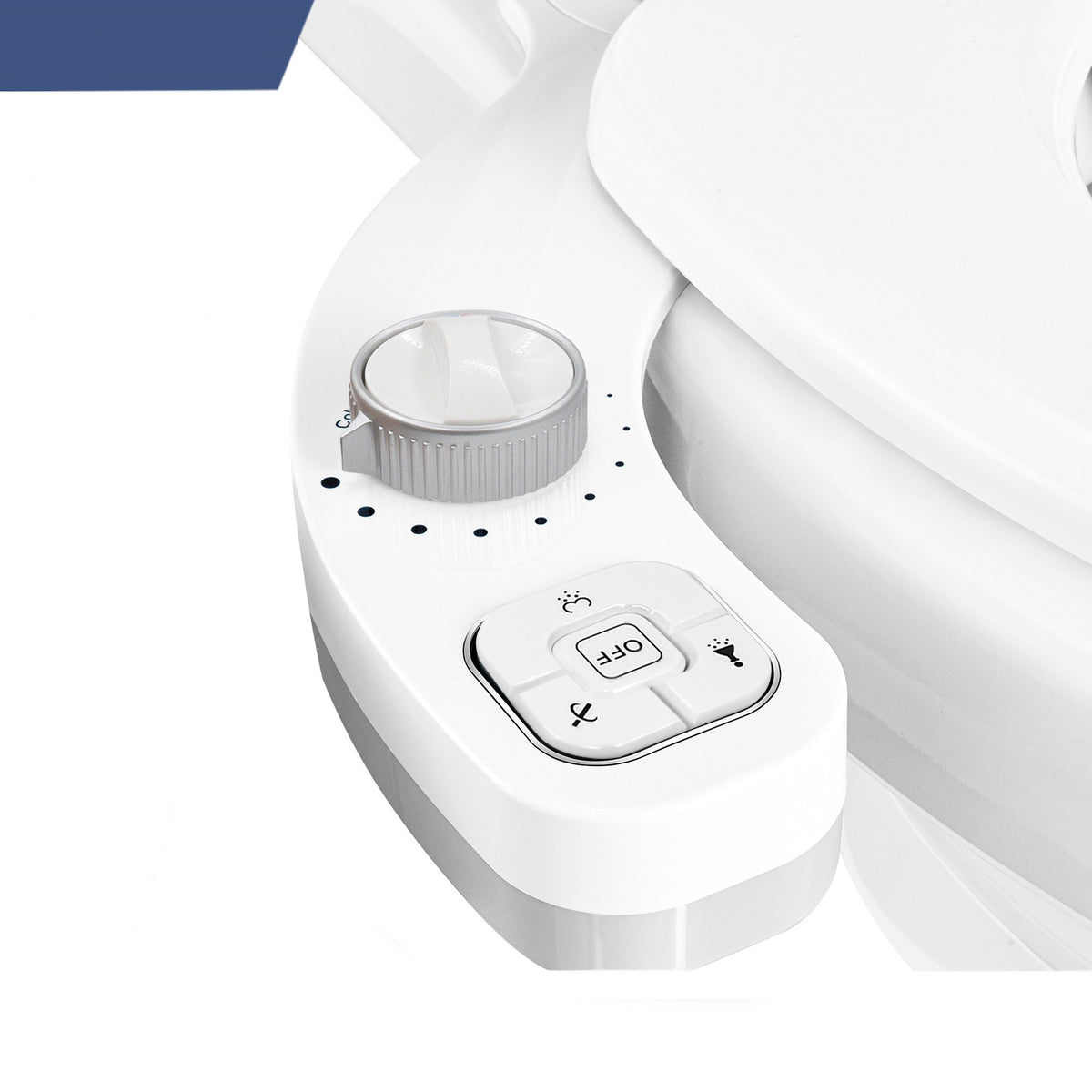 Electric Bidet Buttock Wash Toilet Attachment - Adjustable Water Pressure