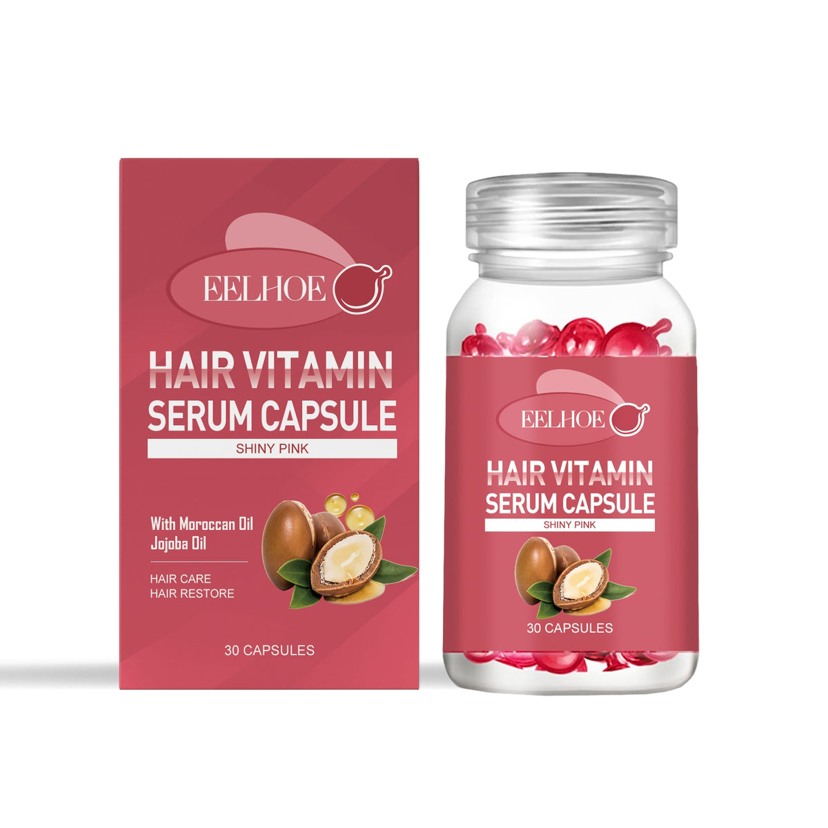Hair Care Capsules - Relieve Dryness, 30 Pieces