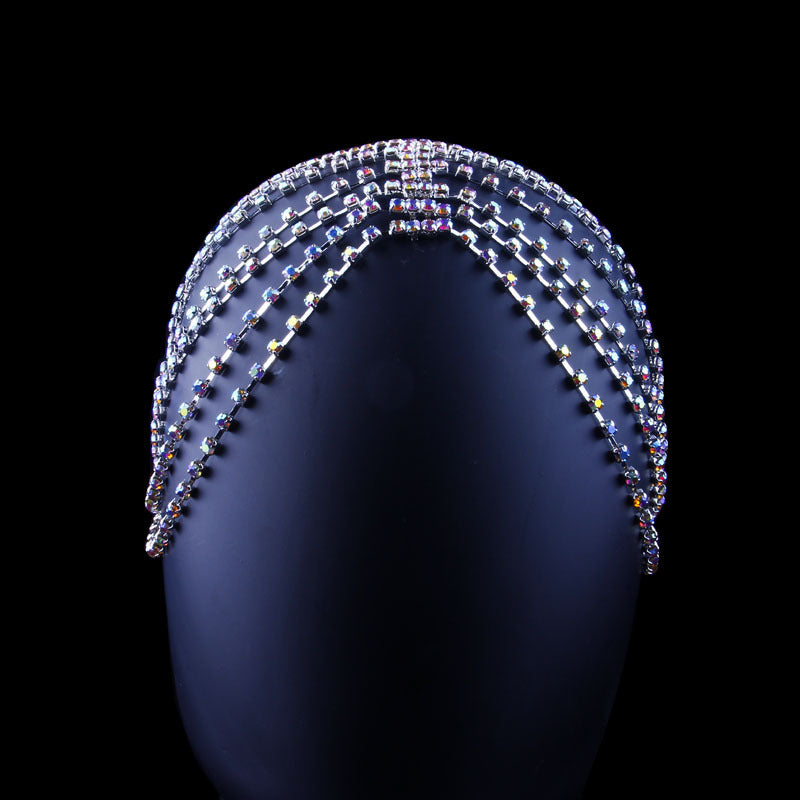 AB Crystal Diamond Hair Ring