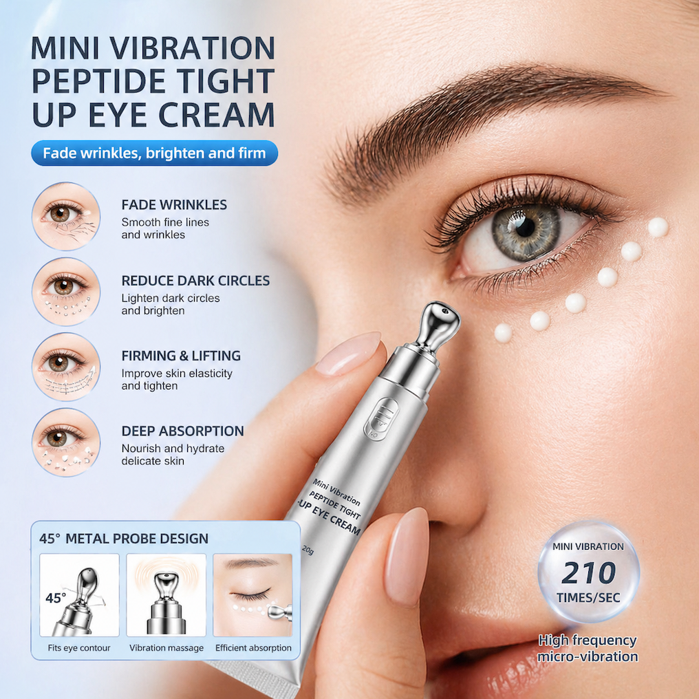 Firming Eye Cream with Anti-Aging Benefits for Dark Circles & Fine Lines - 65g