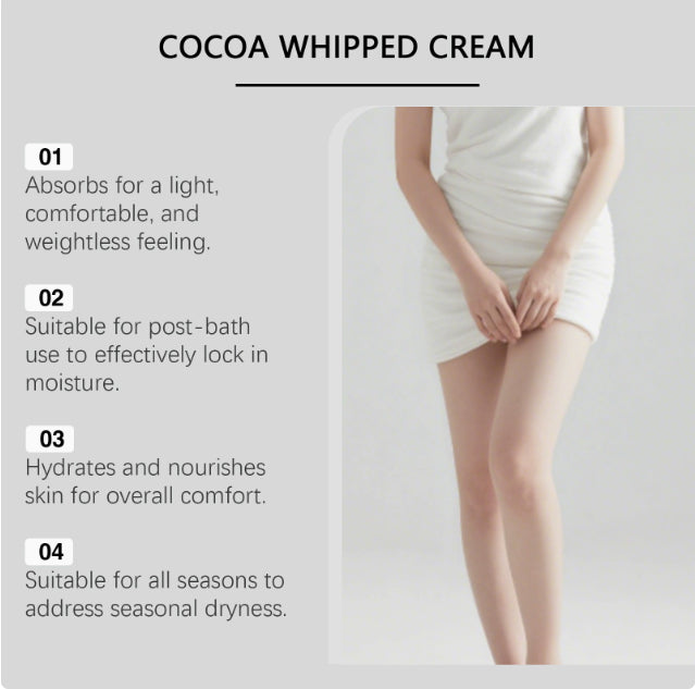 120G Body Moisturizer Cream Hydrating Shea & Coconut Oil Face Skin Care