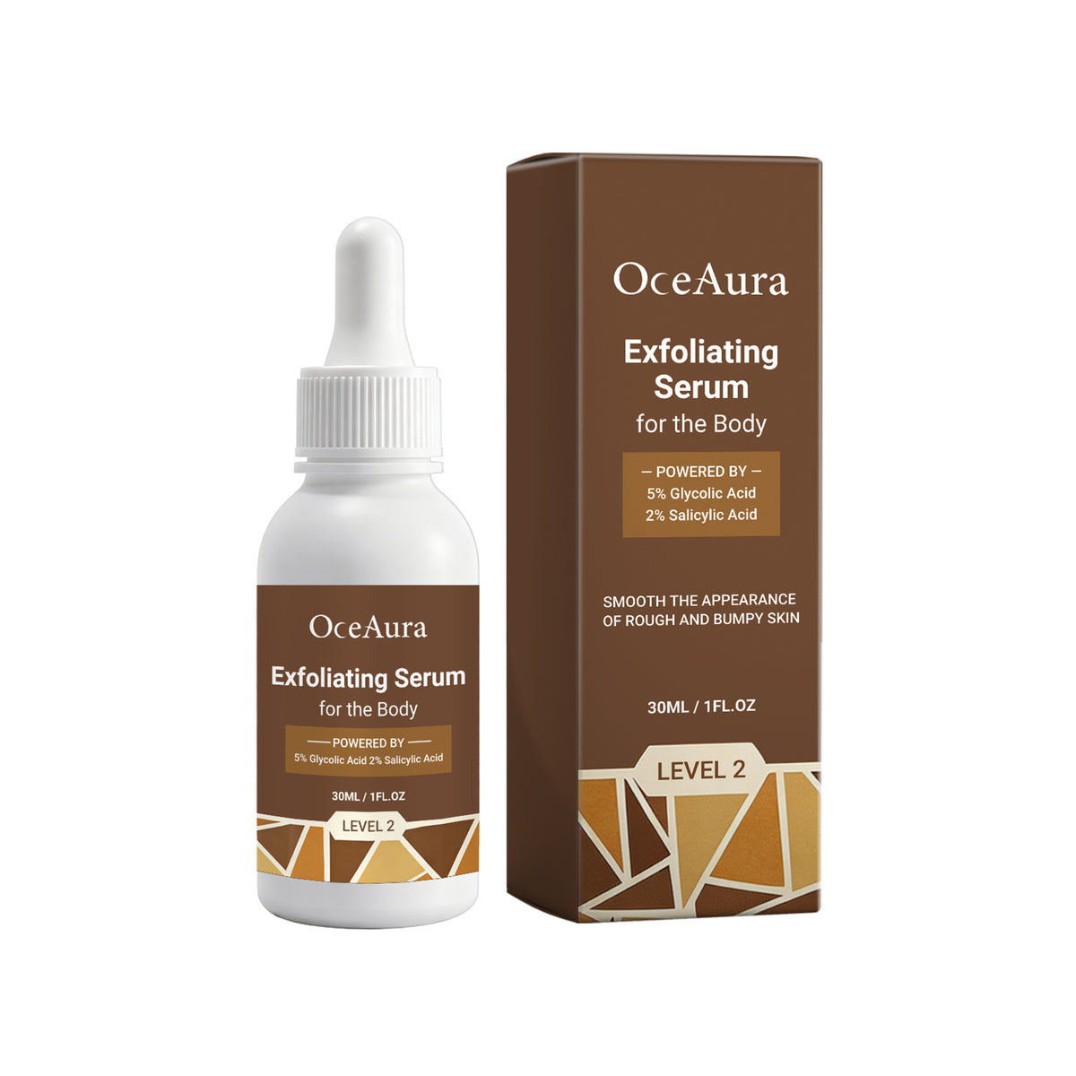 Exfoliating Liquid for Skin 30ml - Gentle Face & Body Peel Solution