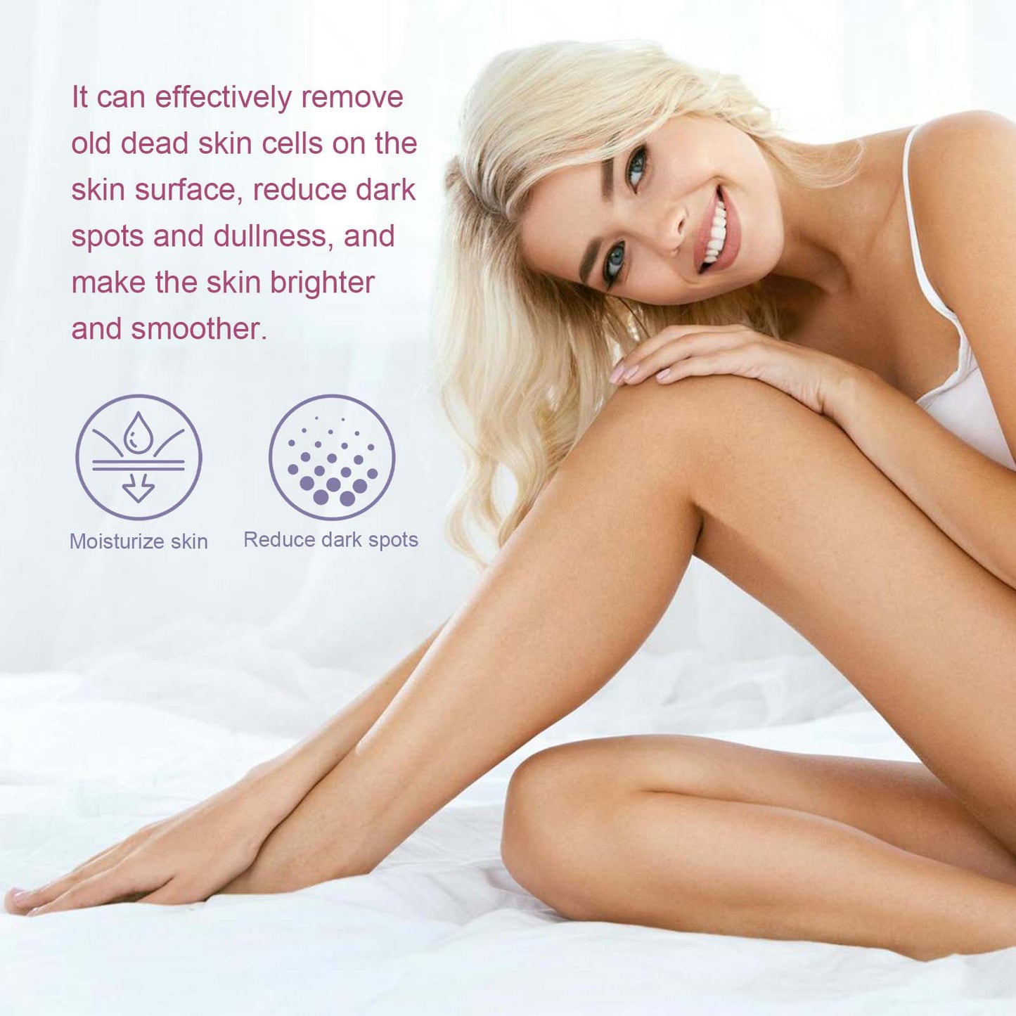 Blueberry Whipped Body Scrub - Exfoliating Brightening & Smoothing Treatment