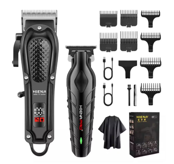 Retro Electric Barber Razor Set for Hair & Skin Grooming