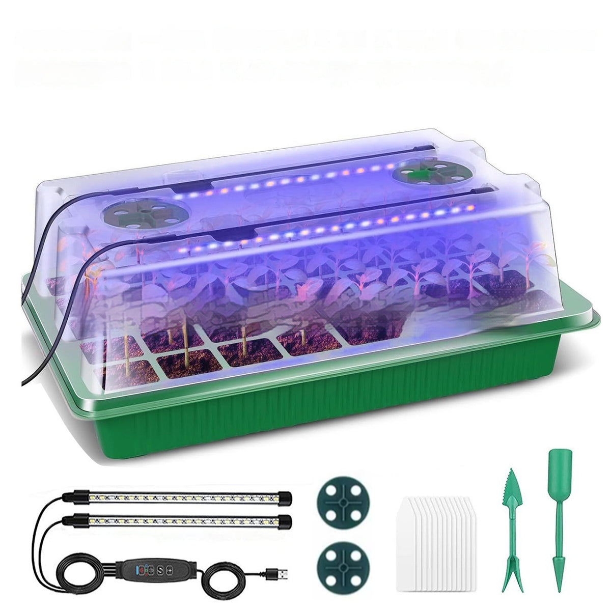 Digital Display Controller for Seedling Growth Scheduling