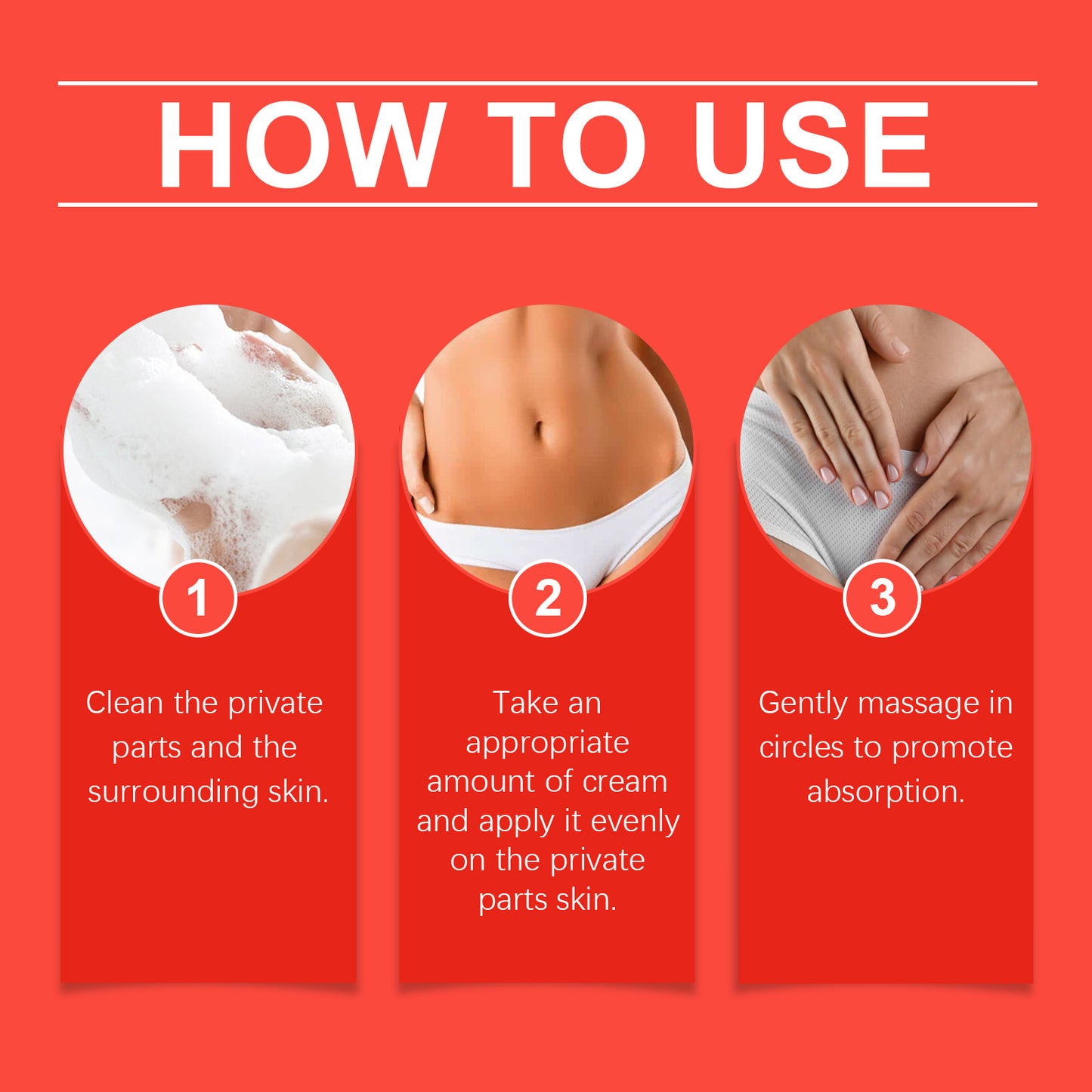 Moisturizing Intimate Care Cream for Sensitive Skin - 30g