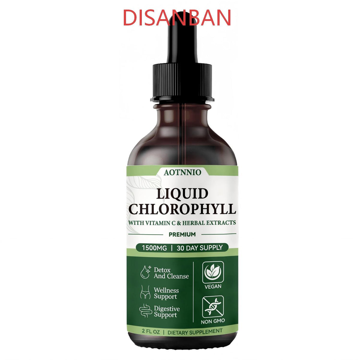 Chlorophyll Liquid Supplement 1PCS Natural Detox and Energy Boost