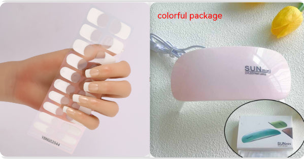 Portable Nail Heating Lamp for Gel Nails and Nail Art - Folding Handheld USB