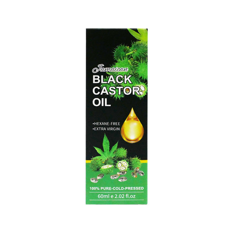 Pure Castor Oil 60ml - Cold-Pressed Hair & Skin Treatment