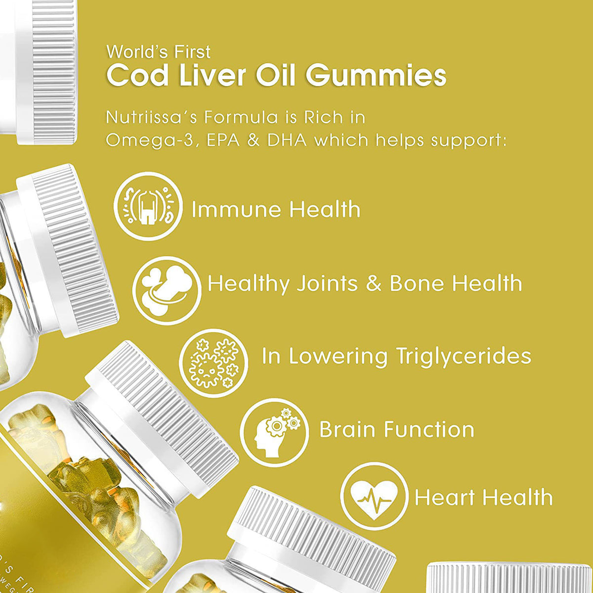 Cod Liver Oil Fudge Capsules – 60 Pieces