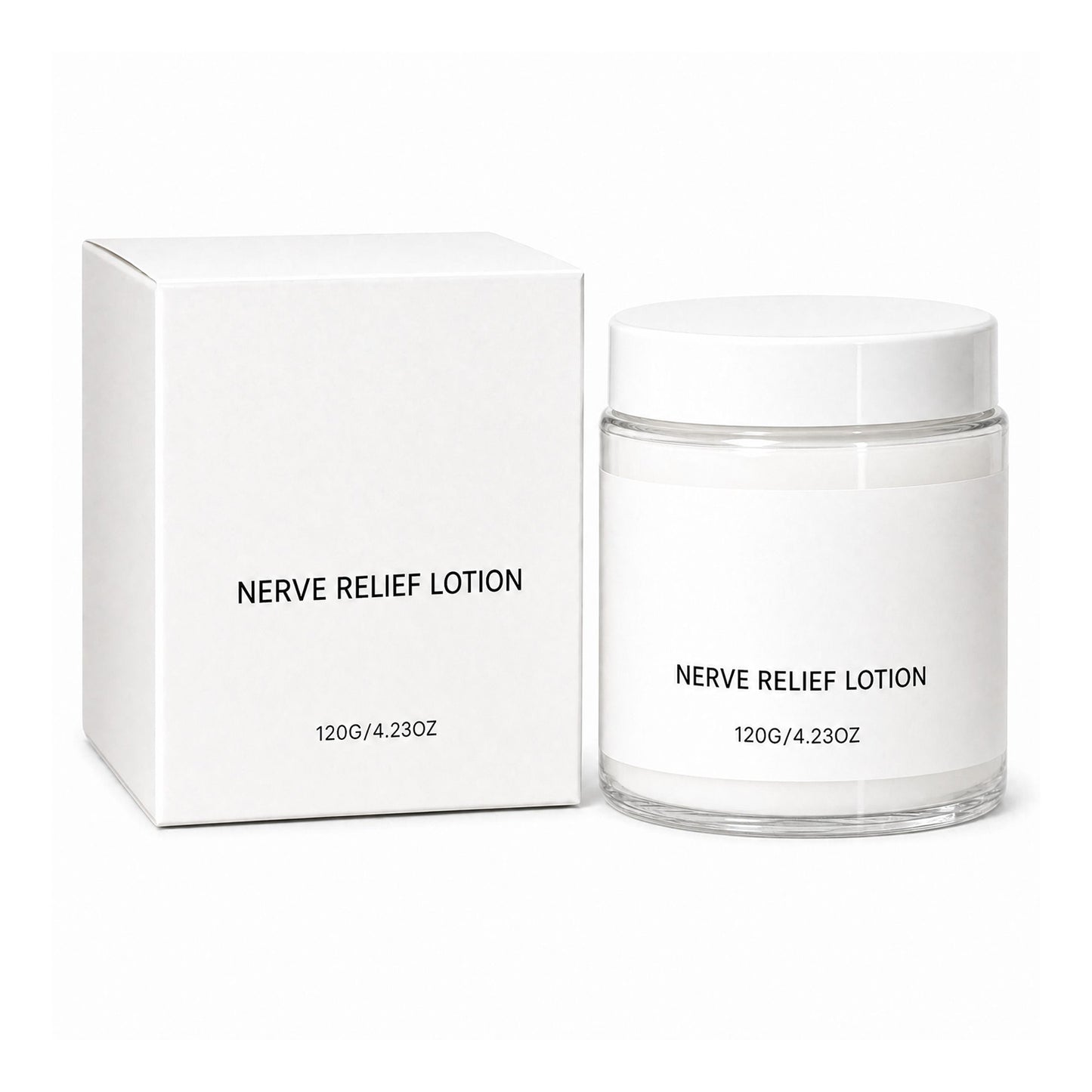 Nerve Relief Lotion 120G - Soothing Skin Care for Nervous System Support