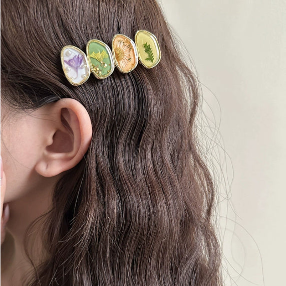Women’s Side Bangs Hair Clip - Fairy Style, Colorful Hair Accessory