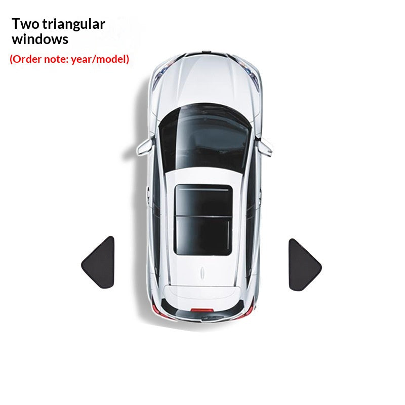 Blackout Car Curtains Set for Model 3, Y & YL - Fully Insulating Sun Shade
