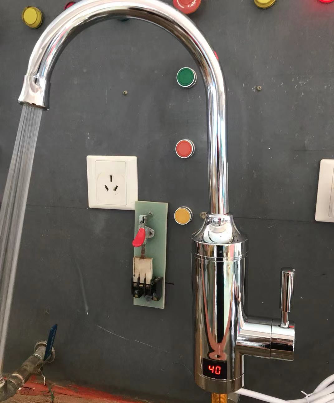 Electric Hot Water Faucet for Kitchen and Bathroom - Multiple Styles