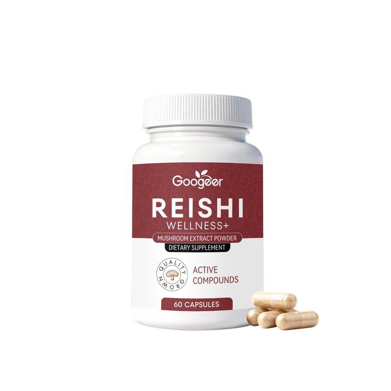 Ganoderma Lucidum Extract Capsules - 60 Count