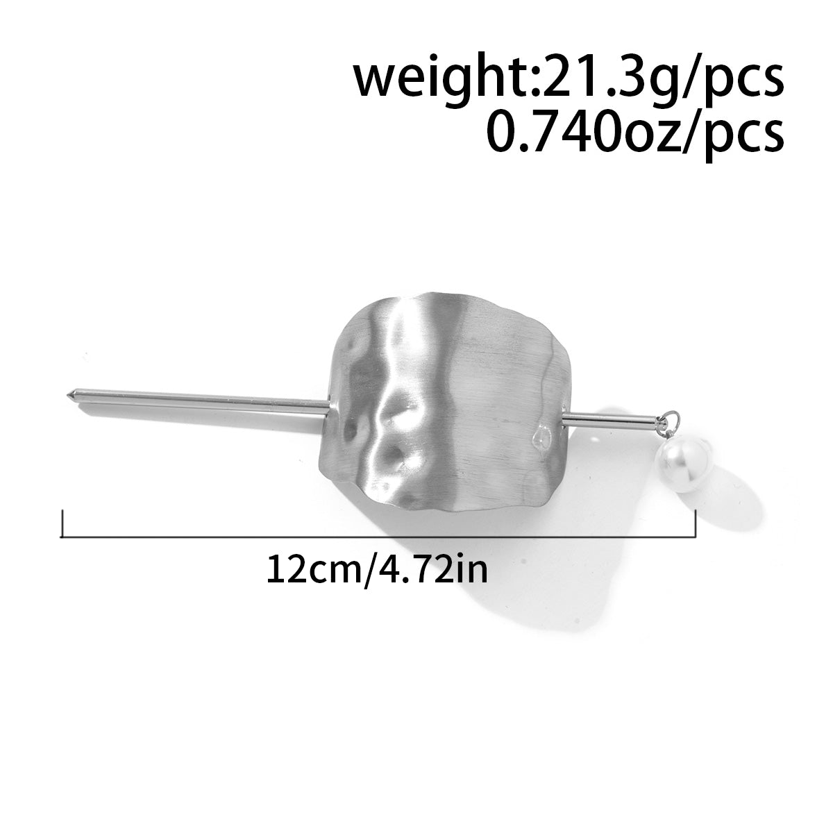 Pearl Hair Chignon Hairpin for Back of Head