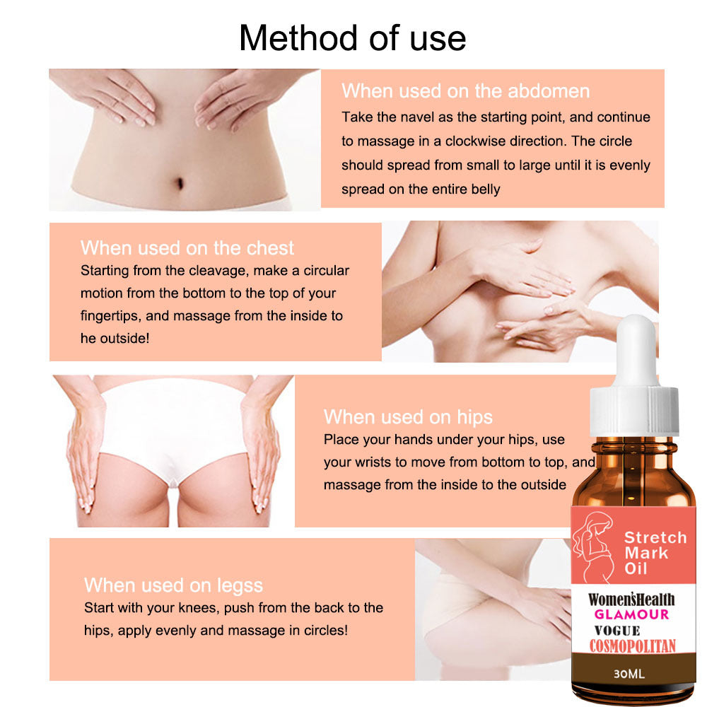 Mummy Oil 30ML Stretch Marks Body Oil - Skin Care Treatment for Ladies