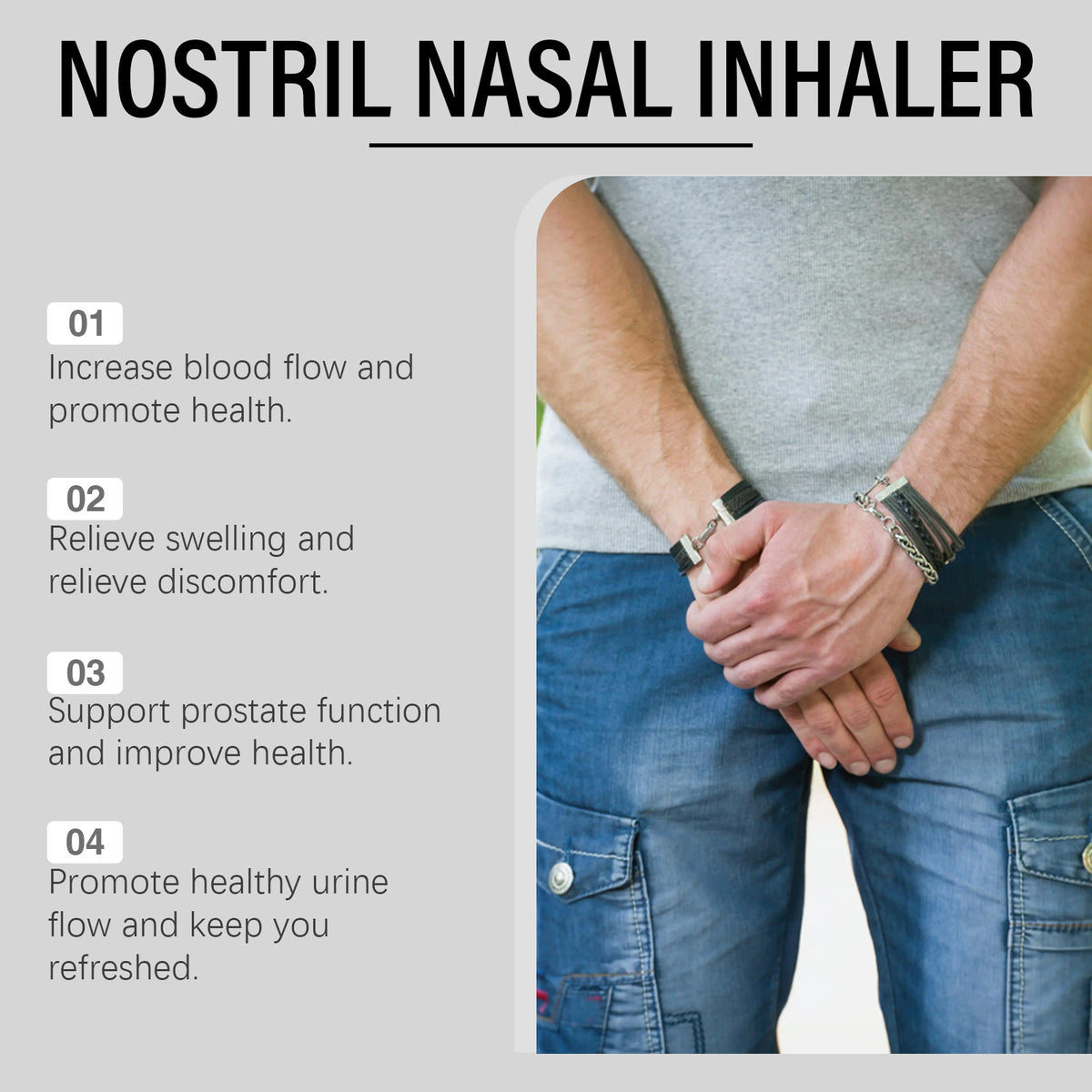 Relieve Nasal Itching And Discomfort Male Body Care Suction Device