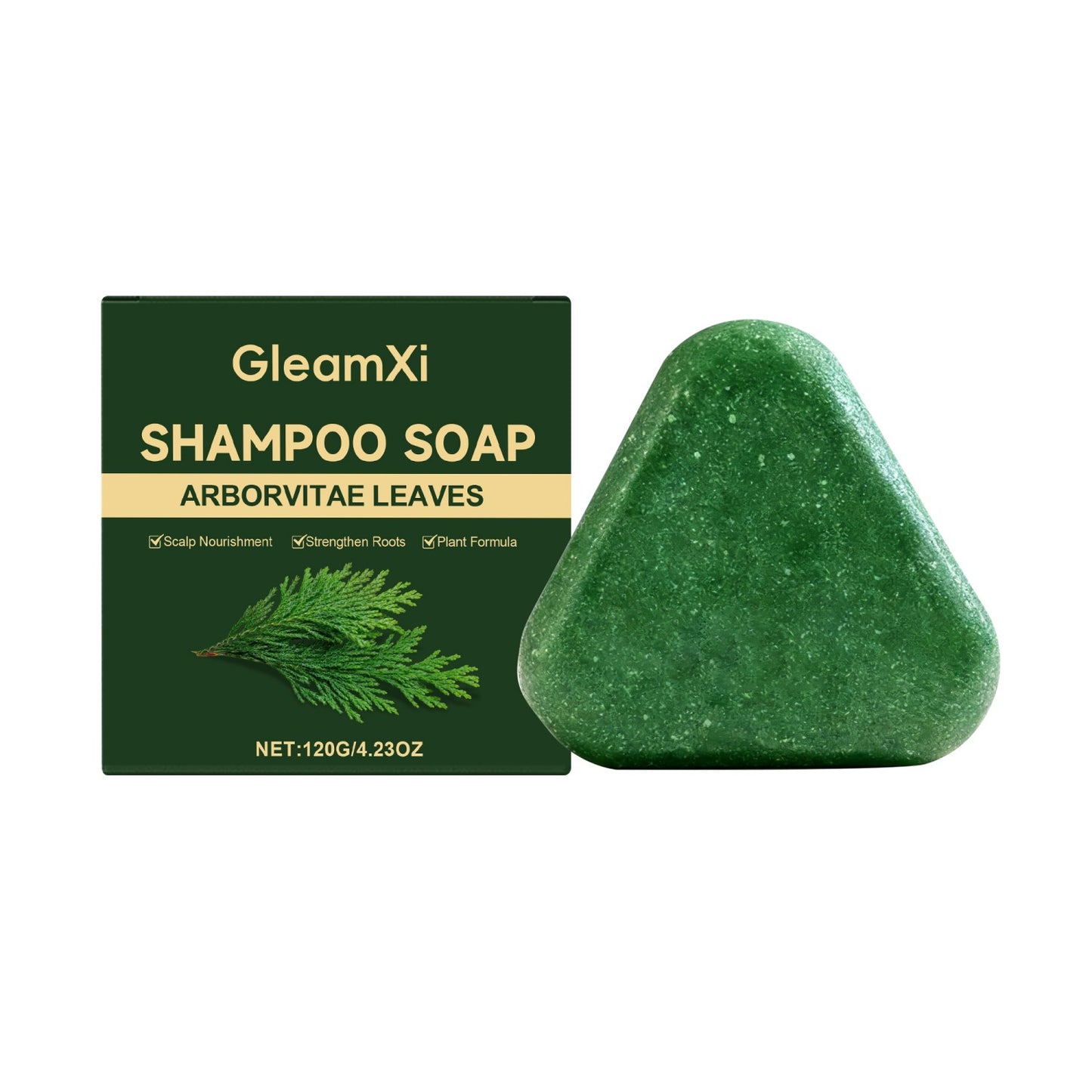 Nourishing Hair Shampoo with Coconut & Olive Oil - 120G