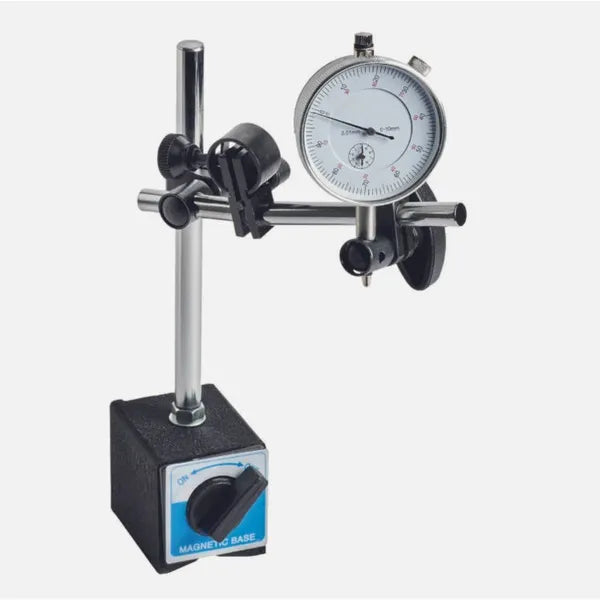 50kg Magnetic Dial Indicator Stand with Fine Adjustment & DIN878 Standard