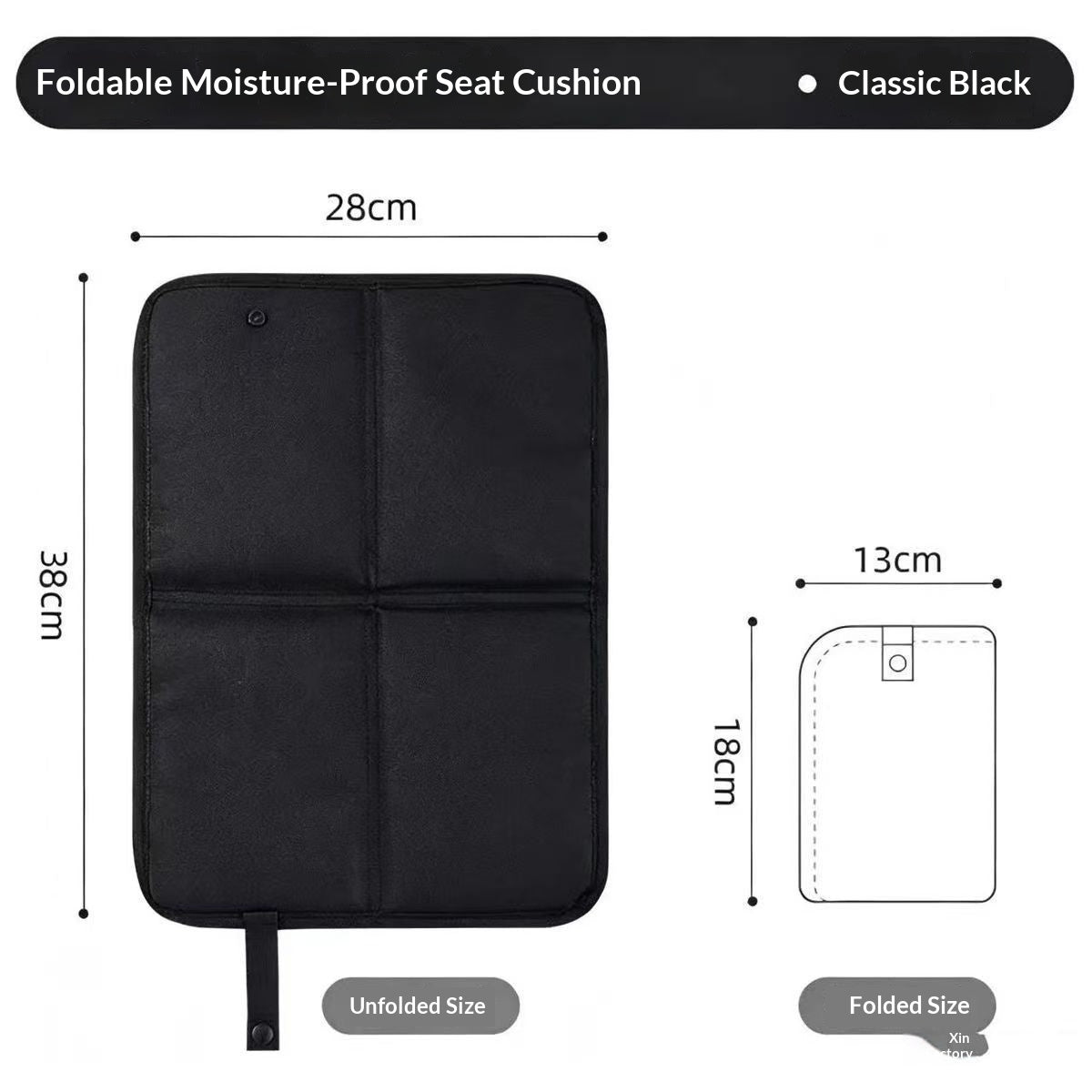 Outdoor Folding Moisture-Proof Insulating Lawn Picnic Seat Cushion