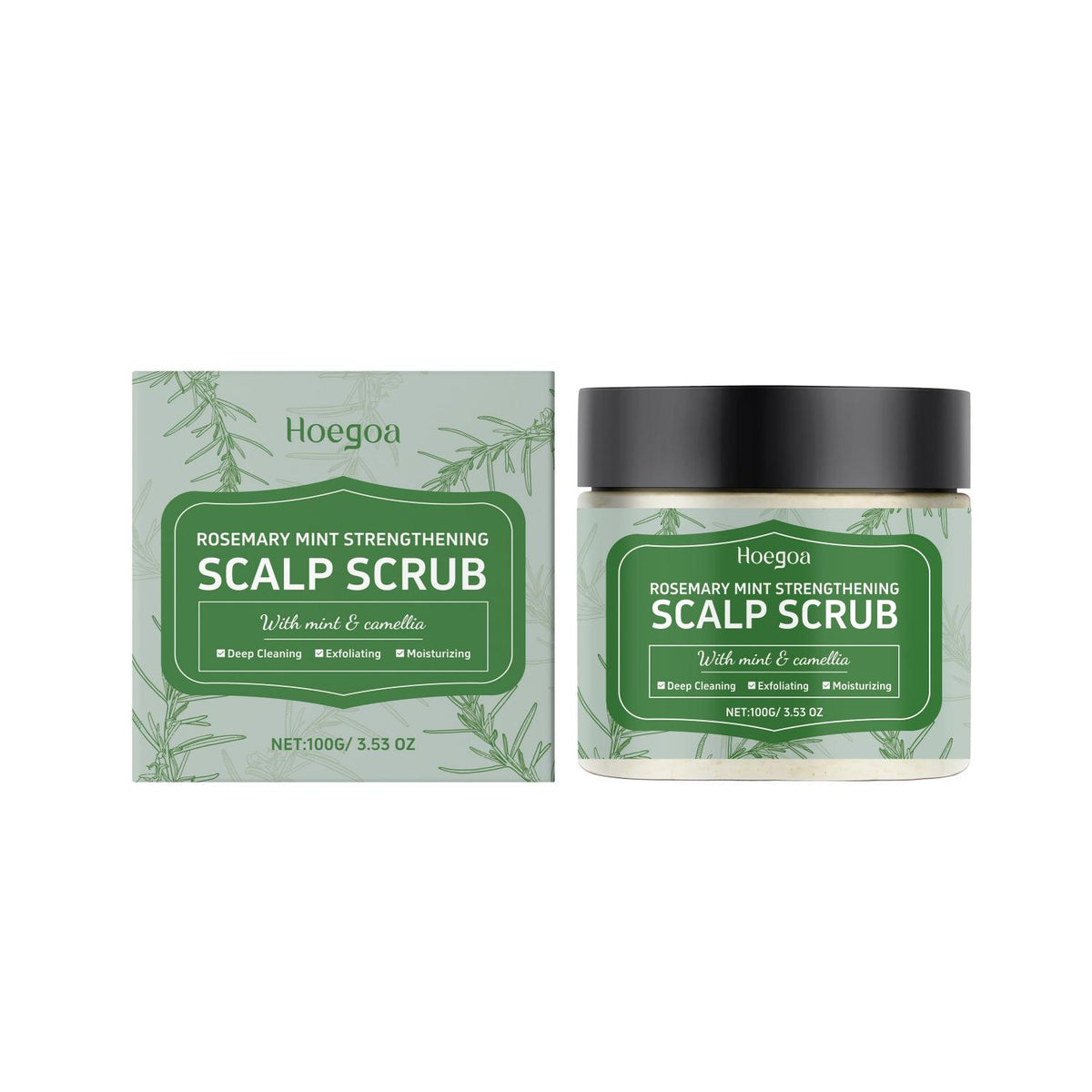 Gentle Exfoliating Body Scrub - 100g Natural Skin Care for Smooth Skin