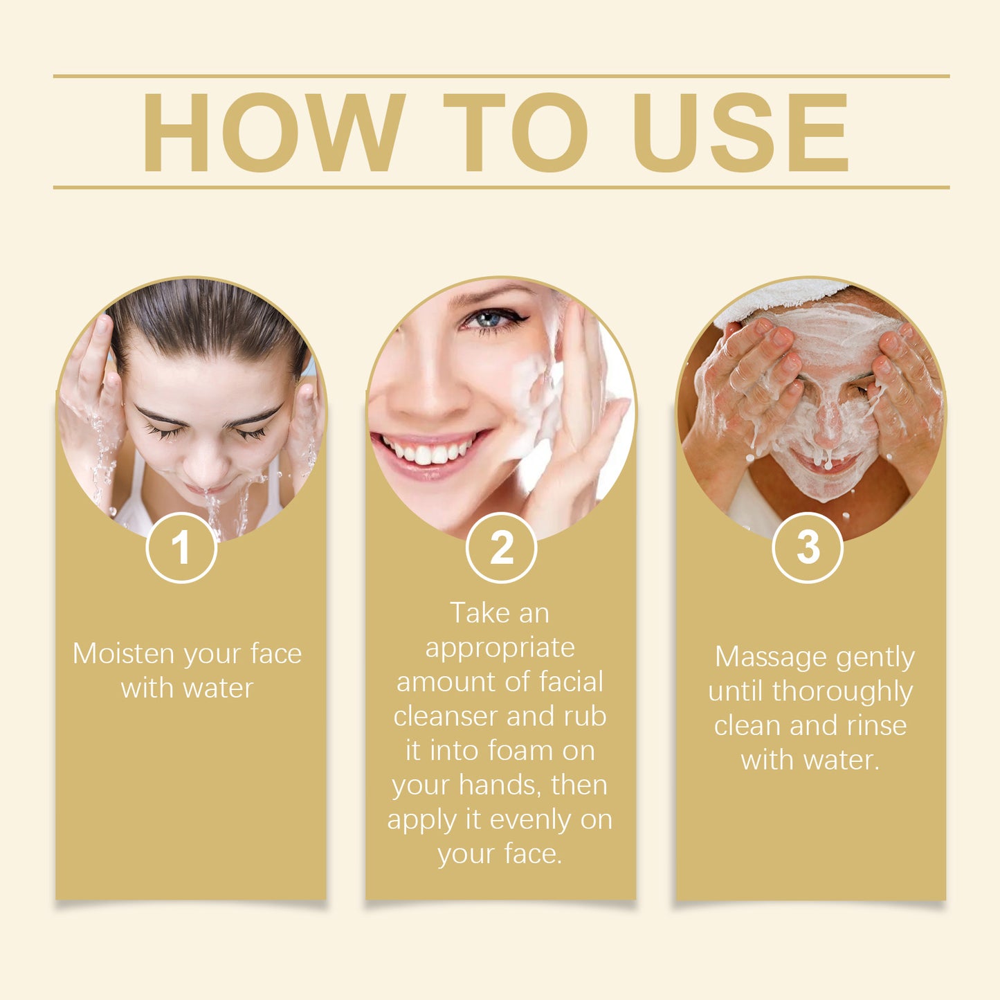 Blackhead Cleansing Facial Foam with Hyaluronic Acid & Lemon Extract